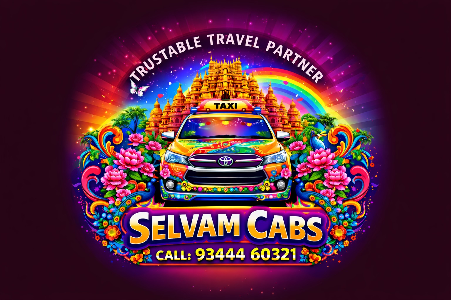 Selvam Cabs Logo